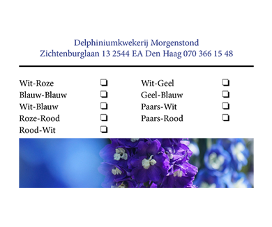 veilingkaartjes drukken